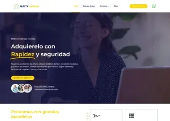 Sitio web de presta empeño