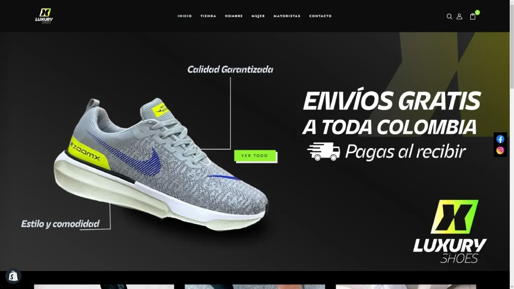 Luxury Shoes, Tienda de calzado en cúcuta