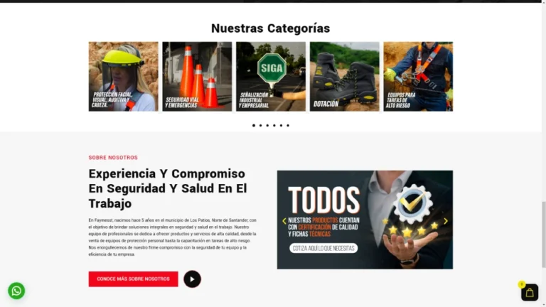 Servicios de faymest en los patios
