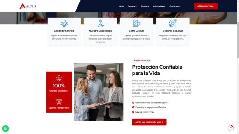 Sobre ALTUS - protección confiable para la vida