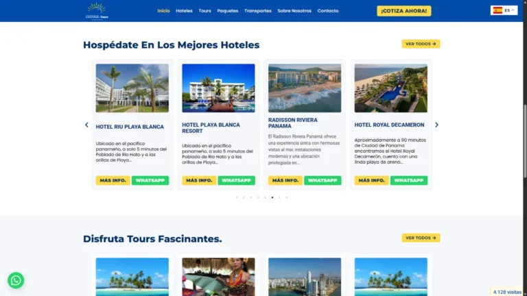 Tours por panama y el caribe
