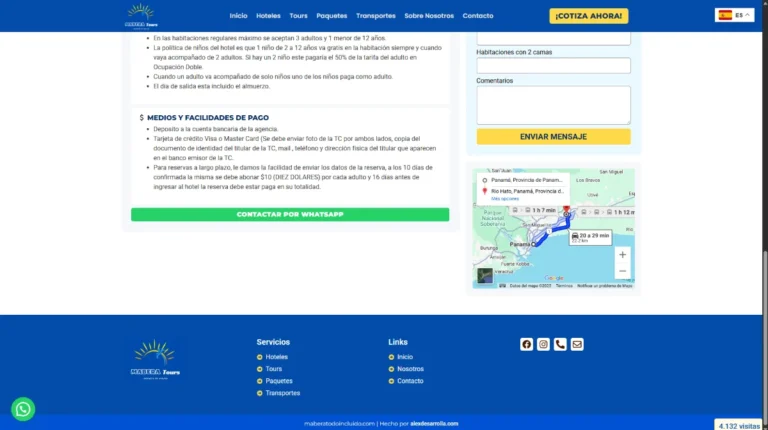 contatctar agente de viajes a panama