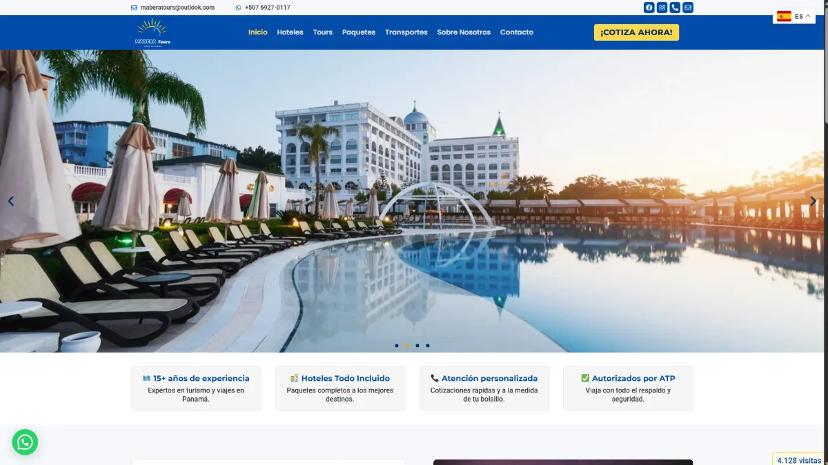 Mabera tours, viajes a panama